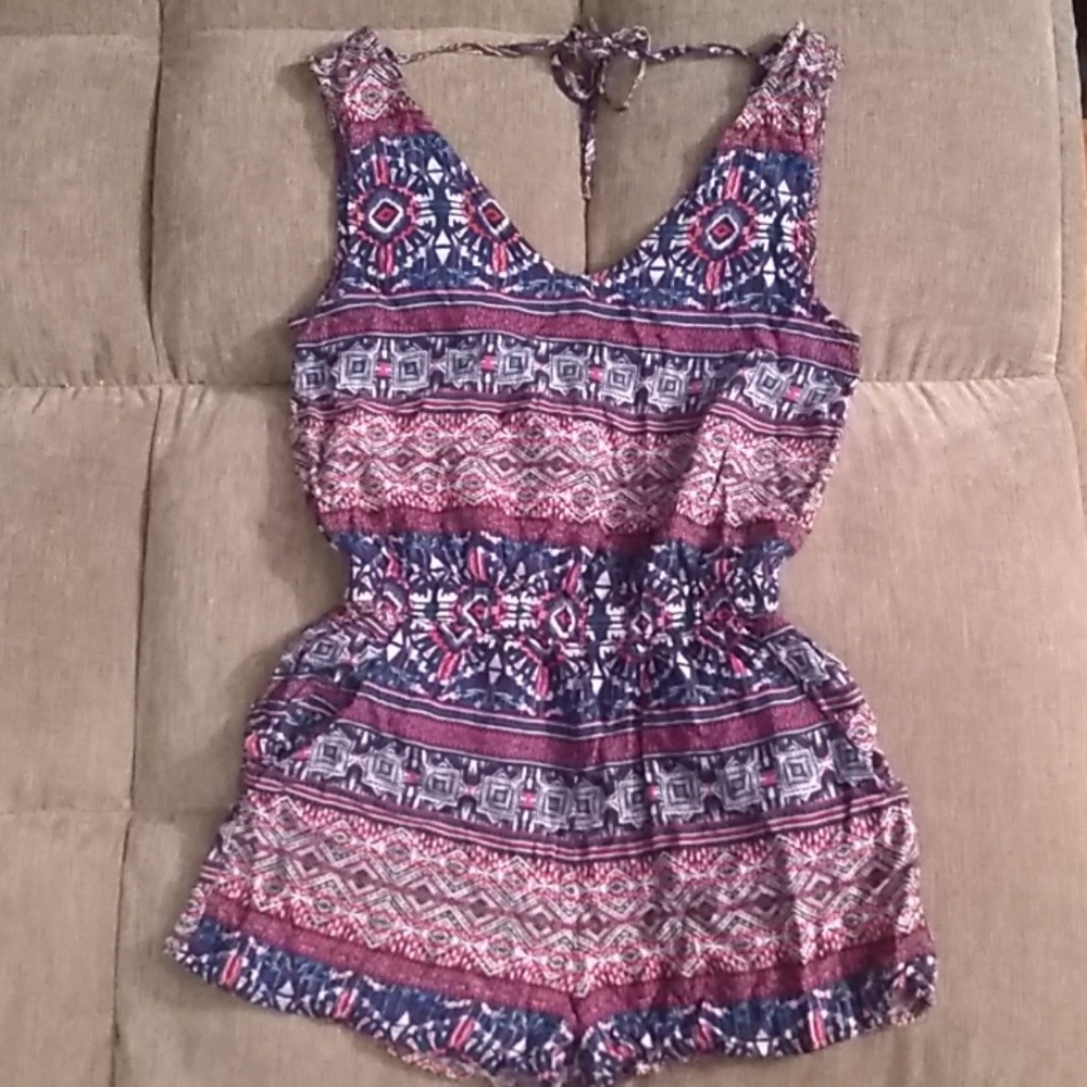 Romper with pockets